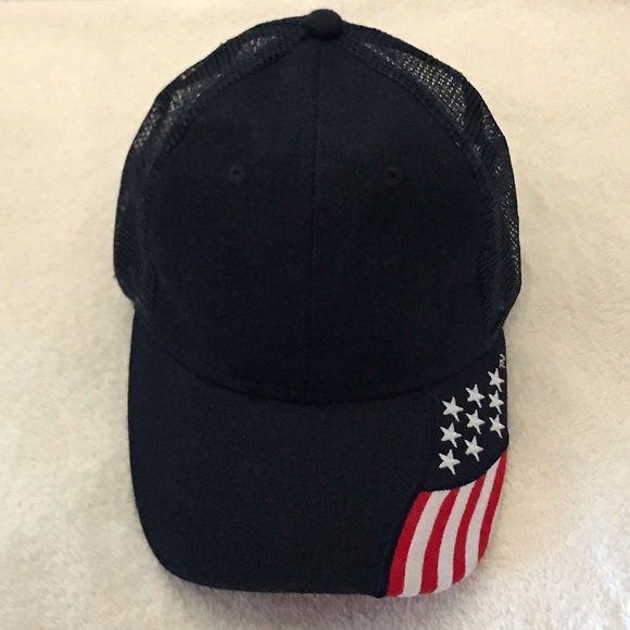 Rock Point Authentic FREEDOM Collection American Flag Adjustable Ball Cap - Picture 5 of 16